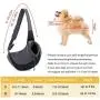 WOYYHO Pet Dog Sling Carrier Breathable Mesh Adjustable Strap Travel Sling Bag Carrier for Dogs Cats Bunny WOYYHO Pet Dog Sling Carrier Breathable Mesh Adjustable Strap Travel Sling Bag Carrier for Dogs Cats Bunny