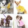 Dashin Dogz Pink Dog Harness and Leash Set for XSmall & Small Breeds Like Chihuahua, Teacups, Yorkys Puppy Harness