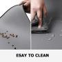 Y YHY Waterproof Pet Food Mat, 24 Inches Large XL Dog Cat Feeding Mat, Non Stick Food Pad Water Cushion, FDA Grade Silicone, Superior Hygiene, Non-Toxic, Hypoallergenic