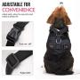 Pawaboo Dog Safety Vest Harness, Pet Car Harness Vehicle Seat Belt with Adjustable Strap and Buckle Clip/Carabiner, Easy Control for Driving Traveling Safety for Small Medium Dogs Cats