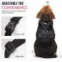 Pawaboo Dog Safety Vest Harness, Pet Car Harness Vehicle Seat Belt with Adjustable Strap and Buckle Clip/Carabiner, Easy Control for Driving Traveling Safety for Small Medium Dogs Cats