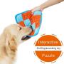 LFOZ Pet Dog Snuffle Mat Pet Sniffing Training Blanket Detachable Fleece Pads Dog Mat Relieve Stress Nosework Puzzle Toy Pet Nose Pad