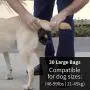 POOCHY 30 Large Bags - Your Dogs Poop in A Bag is The Most Comfortable, Clean, Healthy, Indoor and Outdoor Solution for Regular Relief Veterinary Approved. Clip Not Included (C. Large Bags)