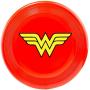Buckle-Down Dog Toy Frisbee Flyer Wonder Woman Logo Red