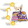 SINJEE Snuffle Mat for Dogs, Dog Snuffle Mat, Snuffle Mat for Small Large Dogs Easy to Fill and Machine Washable Training Mats Pet Activity/Toy/Play 28“X20”Mat,Gift Portable Bowl