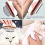 MIMP Cat Dog Comb 2 in 1 Grooming Massage Hair Removal Kit for Pet Detangling Matted or Knotted Undercoat Hair Hair Brushes Dematting Grooming Tools