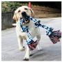DIY House Large Dog Chew Rope Toys for Aggressive Chewers Rope Chew Toys for Large Medium Dogs Indestructible Tug of War Durable% Rope Toy for Large Breed Toy