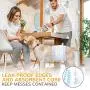 Dono Disposable Dog Diapers Male Dog Wraps, Including 48pcs Super Absorbent Diapers for Dogs and Cats,S (12''-19'')