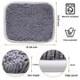 Pet Snuffle Mat for Dogs 21 x 17'', Interactive Dog Toys, Pet Snuffle Mat for Cats Dogs Bowl Travel Use, Alternative to Dog Bowls, Activity Fun Play Mat for Relieve Stress Restlessness Machine Washable