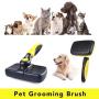 Novelty Wares Dog Brush, Self-Cleaning Slicker Brushes for Cat & Dog Grooming, Best Deshedding Tools For Pets With Long Thick Hair