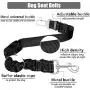 3 Pieces Dog Seat Belt Harness Dog Seat Belt Adjustable Elastic Pet Dog Car Seatbelt Vehicle Car Seatbelt Harness for Pets with Elastic Nylon Bungee Buffer for Shock Attenuation 3 Pieces Dog Seat Belt Harness Dog Seat Belt Adjustable Elastic Pet Dog Car Seatbelt Vehicle Car Seatbelt Harness for Pets with Elastic Nylon Bungee Buffer for Shock Attenuation