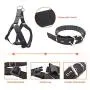 Jmxus 3Pcs Adjustable Step-in Dog Harness and Leash Set with Matching Collar for Medium Large Dogs, 5 FT Durable Reflective Rope Leash with Padded Handle, Comfortable and Easy for Walking Training Jmxus 3Pcs Adjustable Step-in Dog Harness and Leash Set with Matching Collar for Medium Large Dogs, 5 FT Durable Reflective Rope Leash with Padded Handle, Comfortable and Easy for Walking Training