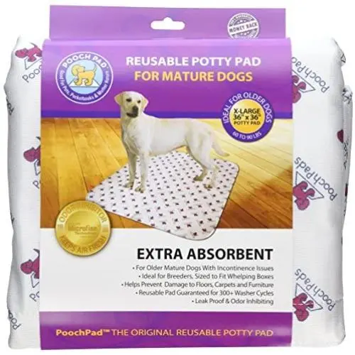 PoochPad PPM36361 Mature Dogs, X-Large 36-Inch by 36-Inch PoochPad PPM36361 Mature Dogs, X-Large 36-Inch by 36-Inch