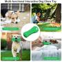 Dog Toys for Aggressive Chewers Large Breed, Squeaky Dog Toys for Medium Large Dogs, 100% Natural Rubber Molar Dog Toys, Interactive Treat Toys Dental Oral Care for Pet