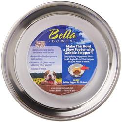 Loving Pets Coastal Bella Bowl for Dogs, Large, Blue