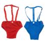 Alfie Pet - Jay Diaper Dog Sanitary Pantie with Suspender Set - Size: XS (for Girl Dogs) Alfie Pet - Jay Diaper Dog Sanitary Pantie with Suspender Set - Size: XS (for Girl Dogs)