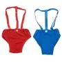 Alfie Pet - Jay Diaper Dog Sanitary Pantie with Suspender Set - Size: XS (for Girl Dogs)
