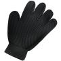 Hello Puppy Silicone PET Deshedding Glove for Gentle and Efficient Pet Grooming. Pet Massage Gloves Skin, Gently Remove The Hair (Right Hand)