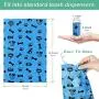BOTEWO Dog Poop Bags, Biodegradable Poop Bags for Dogs, 200 Counts Extra Large Leak-Proof Dog Waste Bags Refill Rolls (Blue)