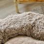 FlySheep Round Cat Bed Pet Bed Small Dog Bed, Soft Microfiber Donut Cuddler Cushion Warm for Winter