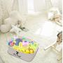 Geyecete Dog Dog Toy Basket Storage Cotton Rope Storage Basket Pet/Doy Toy Box Dog Storage Basket Basket Dog Toy Storage Basket-Dog
