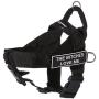 DT Universal No Pull Dog Harness, The Bitches Love Me, Black, Small, Fits Girth Size: 24-Inch to 27-Inch