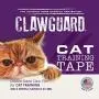 CLAWGUARD Cat Training Tape Deters Cats from Scratching Clawing or Jumping on Furniture and Surfaces Clear Double Sided Barrier Anti Scratch Tape with Dispenser for Couches, Drapes, Screens and More CLAWGUARD Cat Training Tape Deters Cats from Scratching Clawing or Jumping on Furniture and Surfaces Clear Double Sided Barrier Anti Scratch Tape with Dispenser for Couches, Drapes, Screens and More