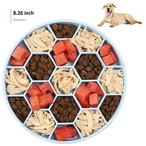 homxhandy Slow Feeder Dog Bowl, Non-Slip Silicone Puzzle Bowl, Anti-Gulping Pet Slow Feeder Dishes, Interactive Bloat Stop Dog Bowls, Anti Choking Dog Slow Feeder Bowl homxhandy Slow Feeder Dog Bowl, Non-Slip Silicone Puzzle Bowl, Anti-Gulping Pet Slow Feeder Dishes, Interactive Bloat Stop Dog Bowls, Anti Choking Dog Slow Feeder Bowl