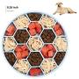 homxhandy Slow Feeder Dog Bowl, Non-Slip Silicone Puzzle Bowl, Anti-Gulping Pet Slow Feeder Dishes, Interactive Bloat Stop Dog Bowls, Anti Choking Dog Slow Feeder Bowl