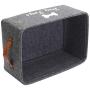 Brabtod Felt Dog Toys Storage Bins with Leather Handle, Dog Cat Toys Clothes Blankets Pet Toys leashes and Food