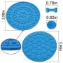 UNISONPET 2pcs Dog Lick mat for Anxiety Dog Lick mat for Dogs & 1pc Pet Hair Remover Glove for pet Bath, Grooming or Training. Snuffle mat for Dog Treat mat Dog Bathing tub Slow Dog Feeder mat