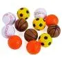 Chiwava 12 Pack 1.6 Inch Soft Rubber Foam Cat Toy Ball Sponge Sport Balls Kitten Interactive Toy Assorted Color Chiwava 12 Pack 1.6 Inch Soft Rubber Foam Cat Toy Ball Sponge Sport Balls Kitten Interactive Toy Assorted Color