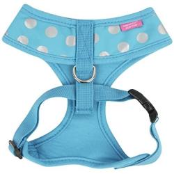 Pinkaholic Chic Adjustable Dog Harness Blue