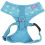 Pinkaholic Chic Adjustable Dog Harness Blue