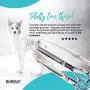 RUBOLD Professional Dog Grooming Scissors Set - Stainless Steel Rounded Tip Sharp Durable Shears with Pet Grooming Comb in Kit - Best Tools for Trimming Every Dog and Cat Salon Cut
