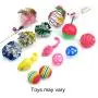 Alfie Pet - Kaine 2-Way Collapsible Cat Tunnel and 16-Piece Set Cat Toys