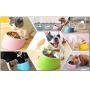 Super Design Mess Free 15 Degree Slanted Bowl for Dogs and Cats, Tilted Angle Bulldog Bowl Pet Feeder, Non-Skid &amp; Non-Spill, Easier to Reach Food M/1.5 Cup Marble