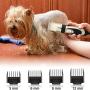 Electric Goat Clipper 12V High Power Dog Shaver Clipper for Grooming Thick Coat Low Noise Plug-in Pet Trimmer Grooming Clipper with 4 Guide Comb 1 Replacement Cutter Head 1 Cleaning Brush