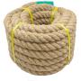 Aoneky Jute Rope - 1.18/1.5/2 Inch Twisted Hemp Rope for Crafts, Climbing, Anchor, Hammock, Nautical, Cat Scratching Post, Tug of War, Decorate (7/8 Inch x 96 Feet)