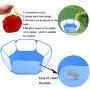 GABraden Small Animals Tent,Reptiles Cage,Breathable Transparent Pet Playpen Pop Open Outdoor/Indoor Exercise Fence,Portable Yard Fence
