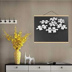 Puzzle Pieces of Life Pampered Pets,Wall Hanging Pets for Bedroom 16W x 12H