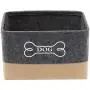 Morezi Felt Puppy Baskets, Dog Toy Box Large with Designed Metal Handle, pet Organizer - Perfect for organizing pet Toys, Blankets, leashes, Dry Food and Bone