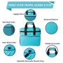 Breeze Touch Dog Travel Bag - Airline Approved Travel Set for Dogs Stores All Your Dog Accessories - Includes Travel Bag, 2X Food Storage Containers and 2X Collapsible Dog Bowls