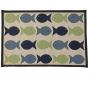 PetRageous Kool Fishies Tapestry Mat Feeder, 13 x 19/Small