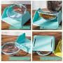 Cat Bowl with Raised Stand Pet Food Bowl Perfect for Cats and Small Dogs