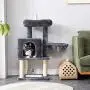 IBUYKE Cat Tree Tower Condo Cat Play Furniture 36.2'' with Sisal Scratching Posts and Board, Perches, Cat House, Dangling Balls, for Pet Cat Kitten, Light Gray Smoky Gray, UCT007 IBUYKE Cat Tree Tower Condo Cat Play Furniture 36.2'' with Sisal Scratching Posts and Board, Perches, Cat House, Dangling Balls, for Pet Cat Kitten, Light Gray Smoky Gray, UCT007