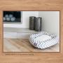 Majestic Pet Chevron Sherpa Bagel Bed
