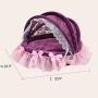 Creation Core Luxury Washable Pet Puppy Cat Princess Lace Bed with Canopy