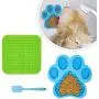 Licking Mat for Dogs,2PCS Pet Slow Feeders for Boredom & Anxiety Reduction,Slow Feed Dog Bowl for Dog Bath and Dog Training Licking Mat for Dogs,2PCS Pet Slow Feeders for Boredom & Anxiety Reduction,Slow Feed Dog Bowl for Dog Bath and Dog Training