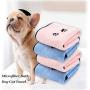 GAPZER Microfiber Bath Dog Towel Super Absorbent Pet Ultra Drying Towels for Small, Medium, Large Dogs and Cats
